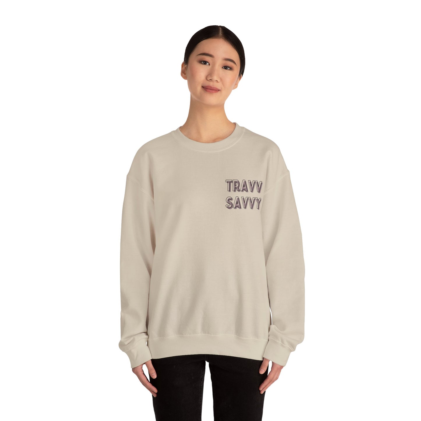 TravvSavvy Crewneck Sweatshirt